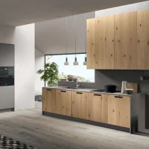 BRIO Kitchen in Knotted Oak with Jamir HPL and SLIVER Anti-Condensation Hood - Image 4