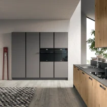 BRIO Kitchen in Knotted Oak with Jamir HPL and SLIVER Anti-Condensation Hood - Image 11