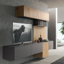 BRIO Kitchen in Knotted Oak with Jamir HPL and SLIVER Anti-Condensation Hood - Image 8
