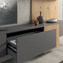 BRIO Kitchen in Knotted Oak with Jamir HPL and SLIVER Anti-Condensation Hood - Image 6