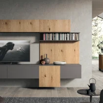 BRIO Kitchen in Knotted Oak with Jamir HPL and SLIVER Anti-Condensation Hood - Image 3