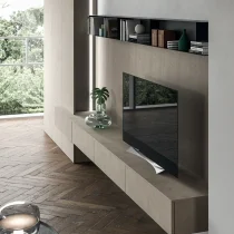 Old Line Kitchen in Terranova Lacquer with Travertino Worktop & Modular Pantries - Image 7